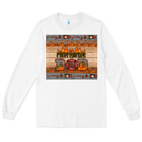 White firefighter dad Long Sleeve Tee - HRA Design Shop