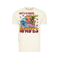 Vintage Arctic lifes a beach make some waves Vintage Tee - texasbilliewilder