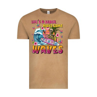 Vintage Camel lifes a beach make some waves Vintage Tee - texasbilliewilder