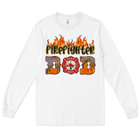 Firefighter Dad Long Sleeve Tee | Teevron