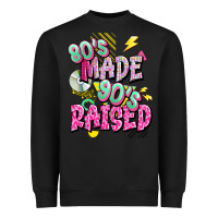 Black 80s made 90s raised Heavyweight Sweatshirt - texasbilliewilder