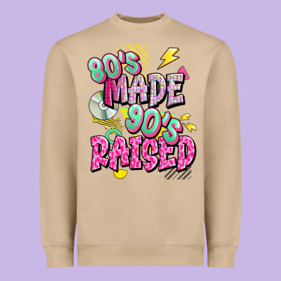 Heavyweight Sweatshirt 80s made 90s raised