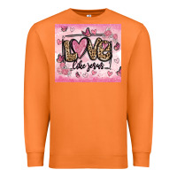 Carrot love like jesus Premium Sweatshirt - MaliasSmallBusiness