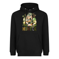 Black Egg hunter Heavyweight Hoodie - NancyCooperArtShop
