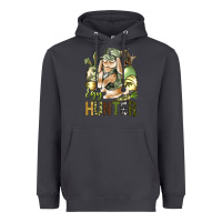 Smoke Egg hunter Heavyweight Hoodie - NancyCooperArtShop