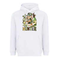 White Egg hunter Heavyweight Hoodie - NancyCooperArtShop