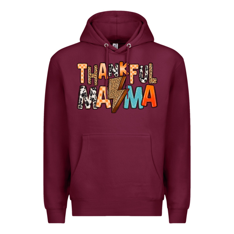 Thankful Mama Premium Hoodie by MaliasSmallBusiness | Teevron