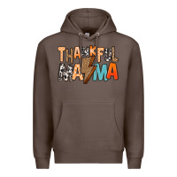 Coffee Thankful Mama Premium Hoodie - MaliasSmallBusiness