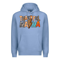 Colony Blue Thankful Mama Premium Hoodie - MaliasSmallBusiness