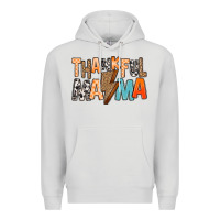 Dove Grey Thankful Mama Premium Hoodie - MaliasSmallBusiness