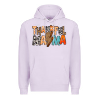 Lilac Thankful Mama Premium Hoodie - MaliasSmallBusiness