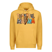 Mustard Thankful Mama Premium Hoodie - MaliasSmallBusiness