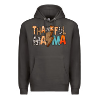 Smoke Thankful Mama Premium Hoodie - MaliasSmallBusiness