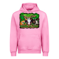Fuchsia Pink st patricks cows heifers go lucky Urban Hoodie - Jasminsmagicworld
