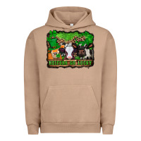Pigment Burro st patricks cows heifers go lucky Urban Hoodie - Jasminsmagicworld