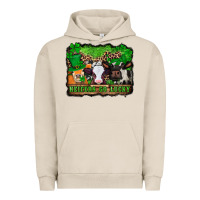 Pigment French Oak st patricks cows heifers go lucky Urban Hoodie - Jasminsmagicworld