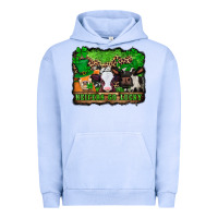 Pigment Grape Ice st patricks cows heifers go lucky Urban Hoodie - Jasminsmagicworld
