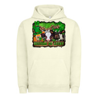 Pigment Pistachio st patricks cows heifers go lucky Urban Hoodie - Jasminsmagicworld