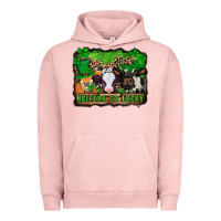 Pigment Salmon st patricks cows heifers go lucky Urban Hoodie - Jasminsmagicworld