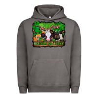 Pigment Tornado st patricks cows heifers go lucky Urban Hoodie - Jasminsmagicworld