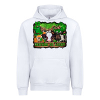 White st patricks cows heifers go lucky Urban Hoodie - Jasminsmagicworld