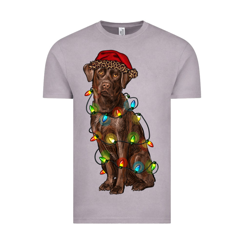 Christmas Labrador Retriever Vintage Tee by RanaPortraitStore | Teevron
