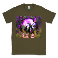 Army Green witch hand tumbler Classic Tee - BundleAndBundleShop