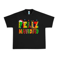 Black feliz navidad Urban Heavy Tee - Zillion Design Studio