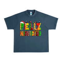 Midnight Navy feliz navidad Urban Heavy Tee - Zillion Design Studio
