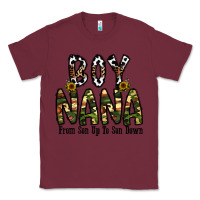Burgundy boy nana from son up to son down Classic Tee - CowhideDigitalArt