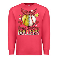 Cardinal busy raising ballers Premium Sweatshirt - MaliasSmallBusiness