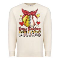 Busy Raising Ballers Premium Sweatshirt | Teevron