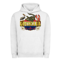 Pigment Lunar Rock louisiana state Urban Hoodie - BarkalooDesign