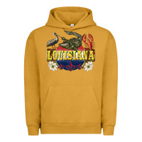 Pigment Peanut Butter louisiana state Urban Hoodie - BarkalooDesign