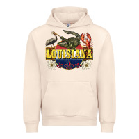 Sandshell louisiana state Urban Hoodie - BarkalooDesign