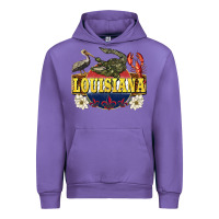 Tulip louisiana state Urban Hoodie - BarkalooDesign