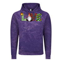 Cloud Purple Christmas Love Gnome Vintage Hoodie - RanaPortraitStore