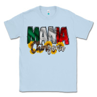 Dusty Blue mama chingona Classic Tee - RacoonDesign