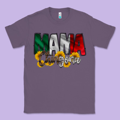 Mama Chingona Classic Tee Designed By Racoondesign