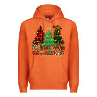 Carrot Feliz Navidad Premium Hoodie - NancyCooperArtShop