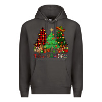 Smoke Feliz Navidad Premium Hoodie - NancyCooperArtShop