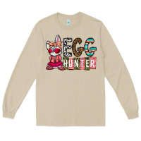 Mushroom Egg Hunter Long Sleeve Tee - CowhideDigitalArt