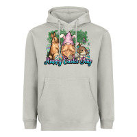 Moon Dust Gnome Bunny Happy Eater Day Heavyweight Hoodie - NancyCooperArtShop