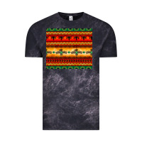 Cloud Black thunderbird bullskull Aztec pattern Vintage Tee - BarkalooDesign