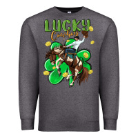 Lucky Cowboy Premium Sweatshirt | Teevron