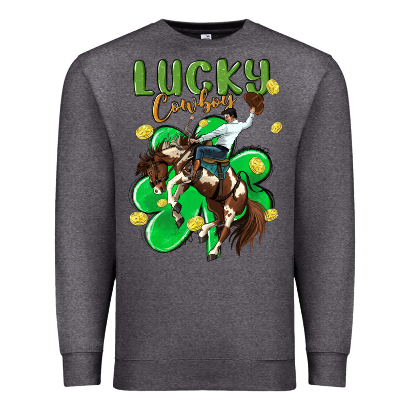 Lucky Cowboy Premium Sweatshirt by MaliasSmallBusiness | Teevron