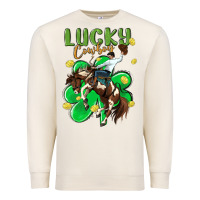 Sandshell lucky cowboy Premium Sweatshirt - MaliasSmallBusiness