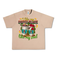 Burro I Like My Coffee Black Like My Soul Urban Heavy Tee - texasbilliewilder