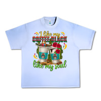 Grape Ice I Like My Coffee Black Like My Soul Urban Heavy Tee - texasbilliewilder