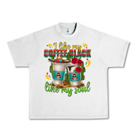Lunar Rock I Like My Coffee Black Like My Soul Urban Heavy Tee - texasbilliewilder
